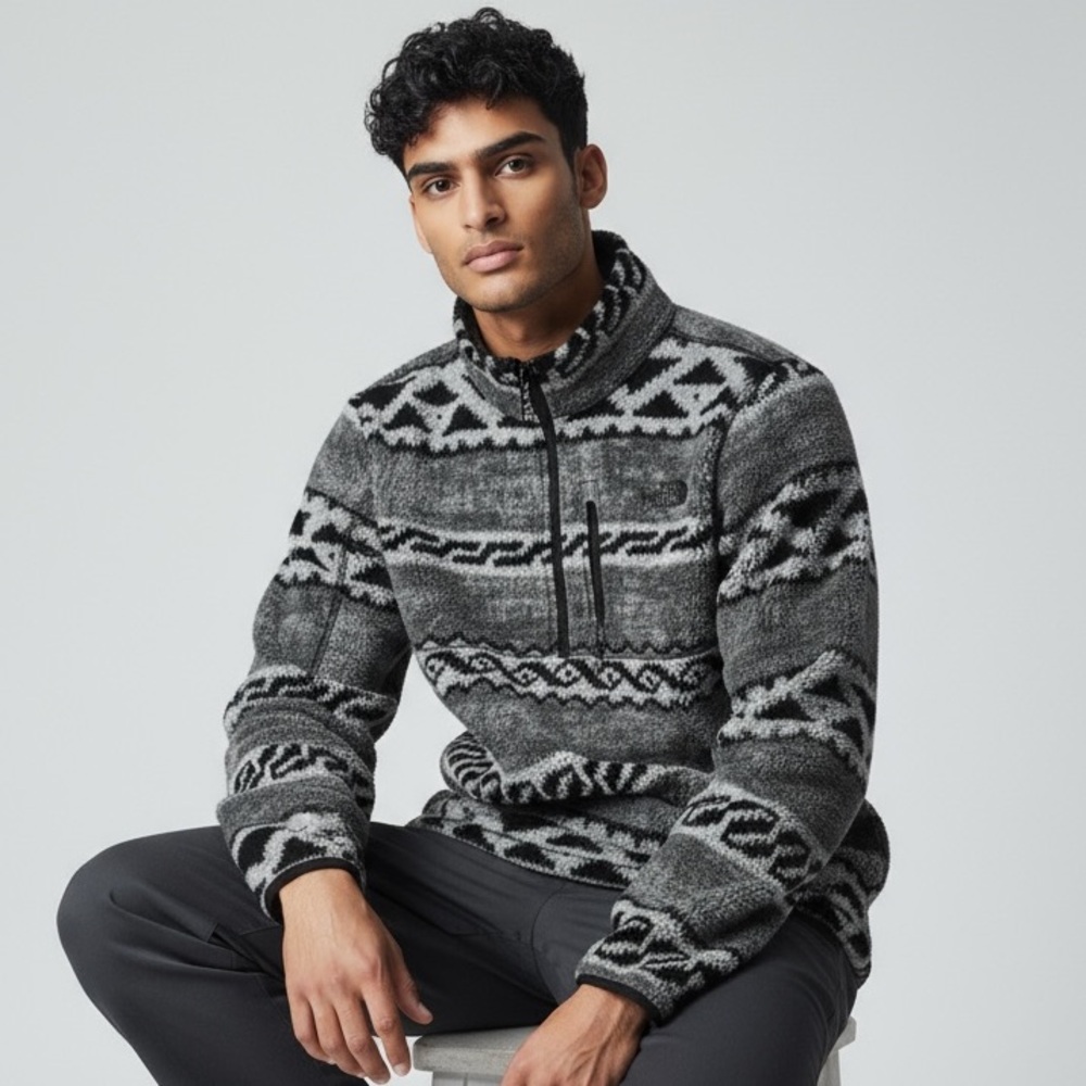 The North Face - The Gordon Lyons - Half Zip - Aztec or Tribal Inspired - Size S